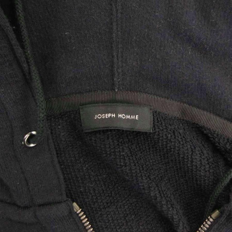 ジョセフオム JOSEPH HOMME ジップアップパーカー フーディー カシミヤ 