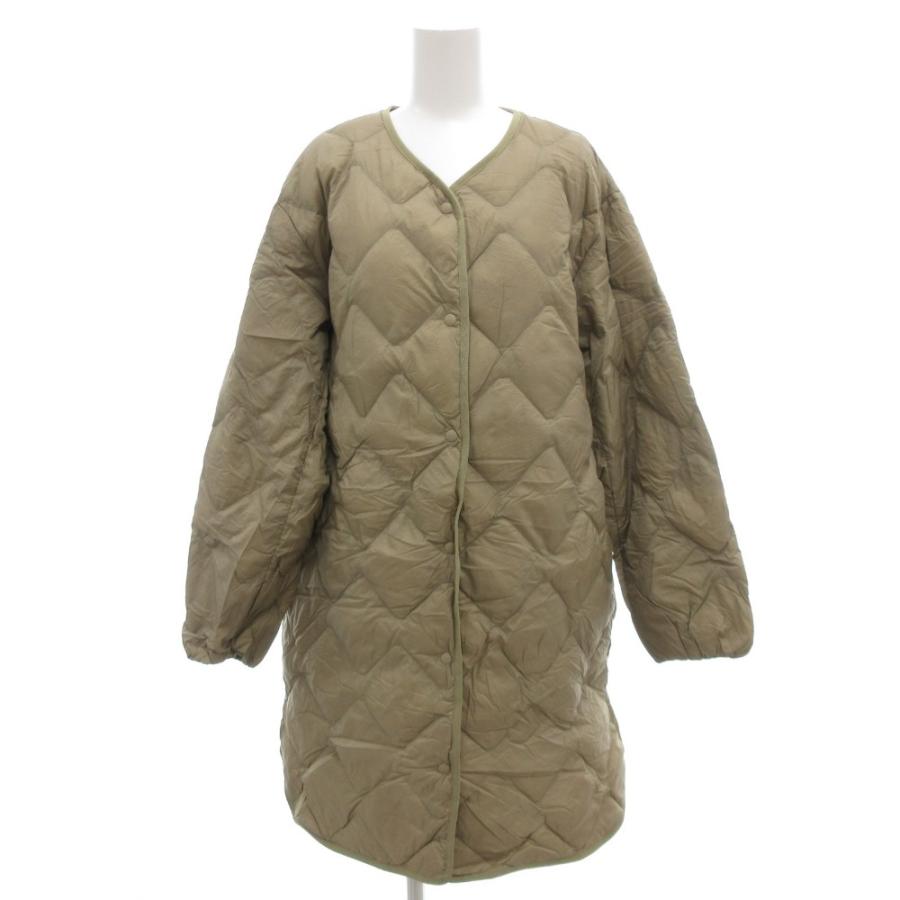 ユニクロ　ウルトラライトダウンリラックスコート　カーキ　3XL ユニクロ（UNIQLO） ウルトラライトダウンリラックスコート ロング