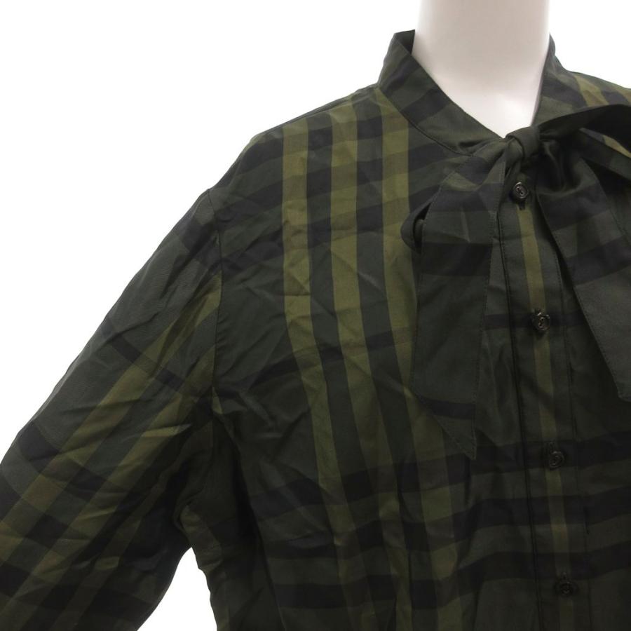 BURBERRY（バーバリー） シャツ ブラウス ボウタイ チェック バンド