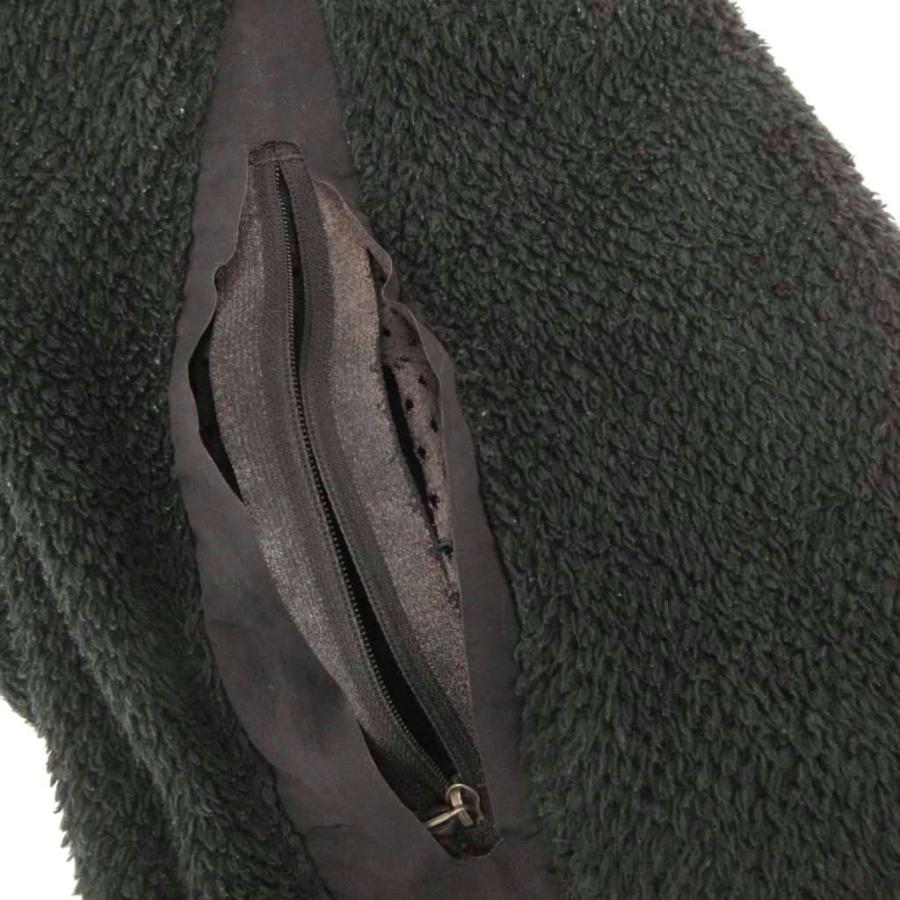 パタゴニア Patagonia ジップアップベスト ロゴ S 黒 ブラック /FF