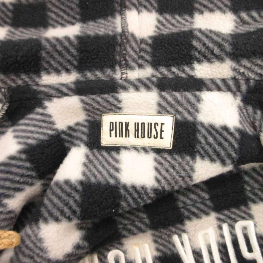 PINK HOUSE（ピンクハウス） フリースダッフルコート ロゴ刺繍