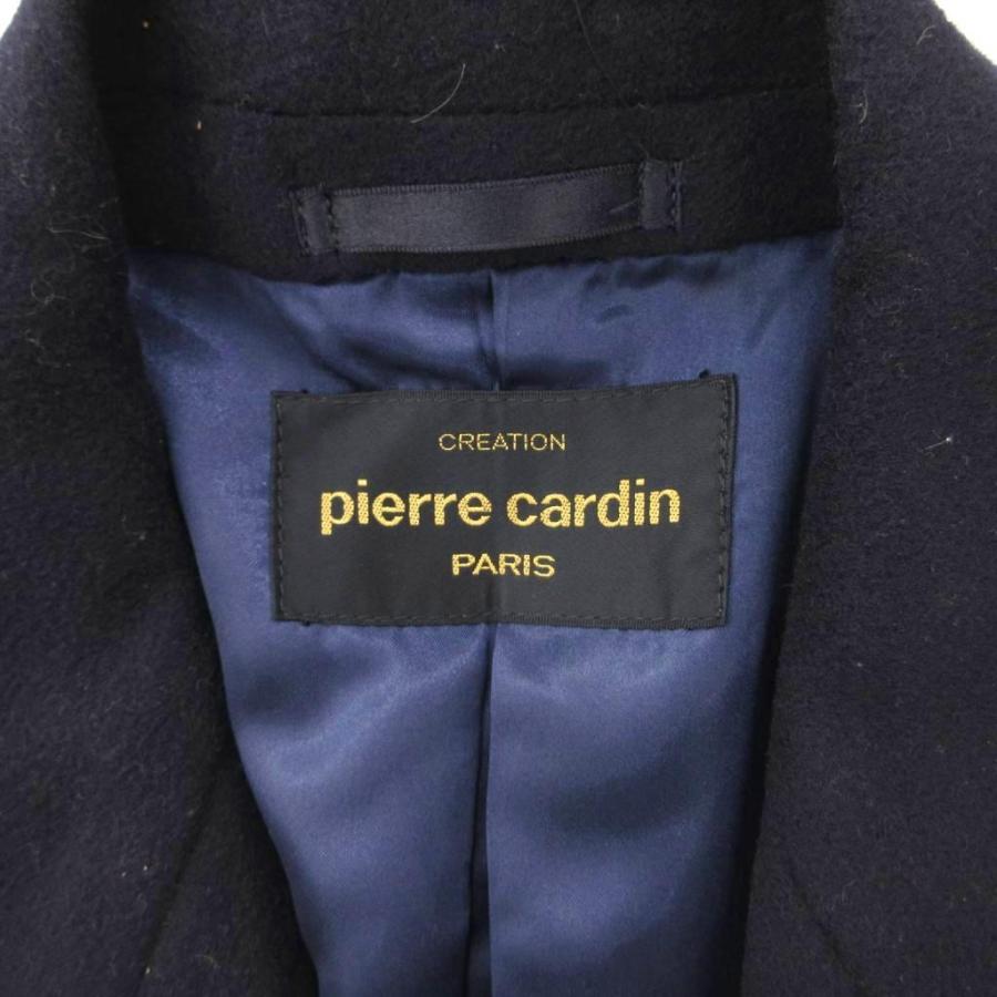 ピエールカルダン Pierre Cardin チェスターコート カシミヤ混 ロング