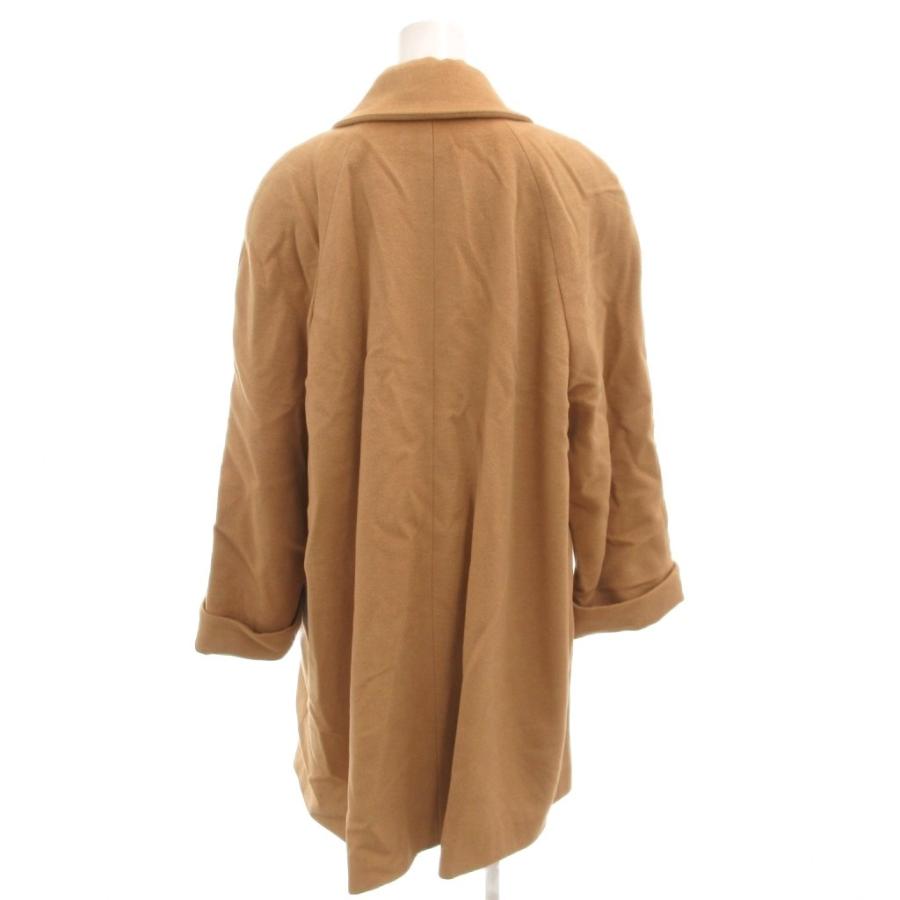 Aquascutum ステンカラーコート ベージュ ウール製 アクアスキュータム AQUASCUTUM ステンカラーコート ウール ひざ丈 9