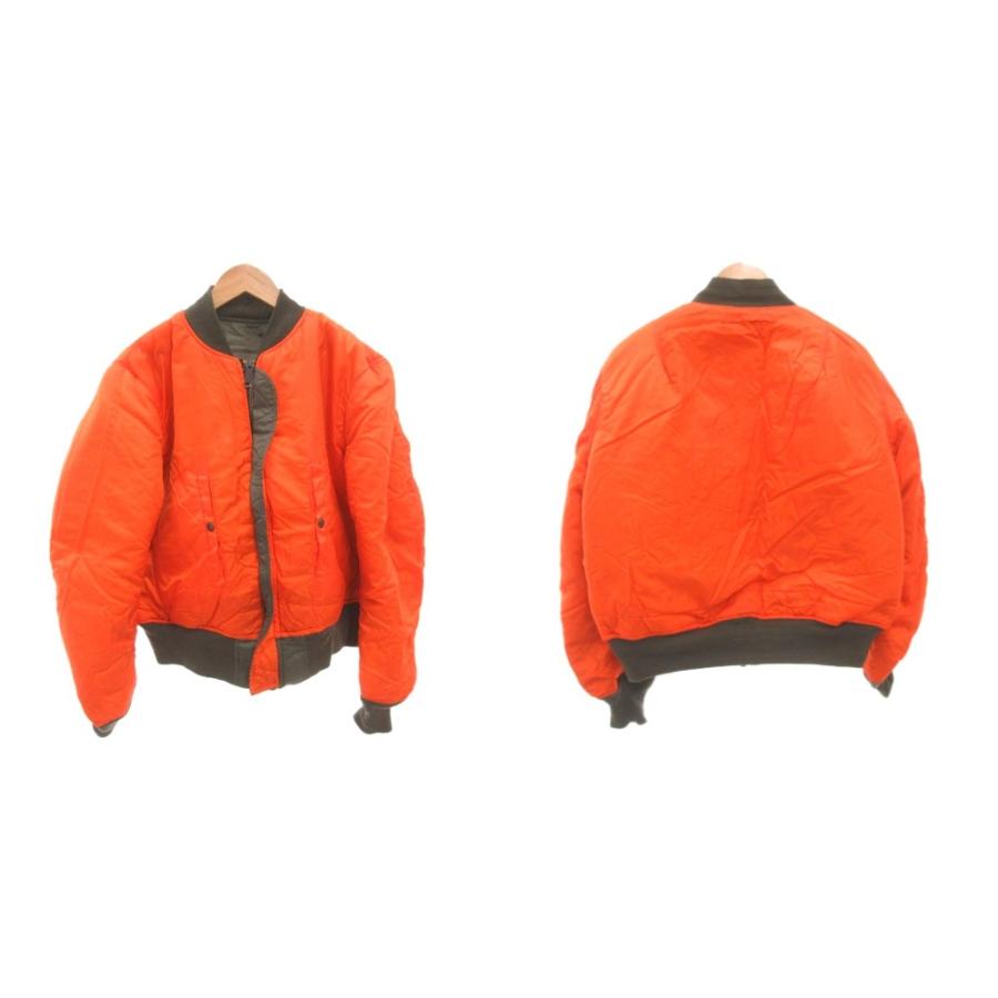 アルファ ALPHA MA-1 フライトジャケット リバーシブル ミリタリー