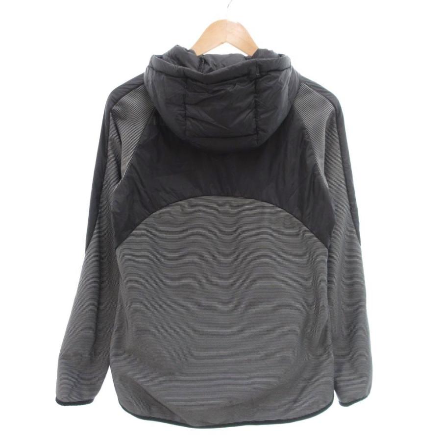 PUMA（プーマ） ダウンジャケット 切替デザイン XL 黒 ブラック グレー 