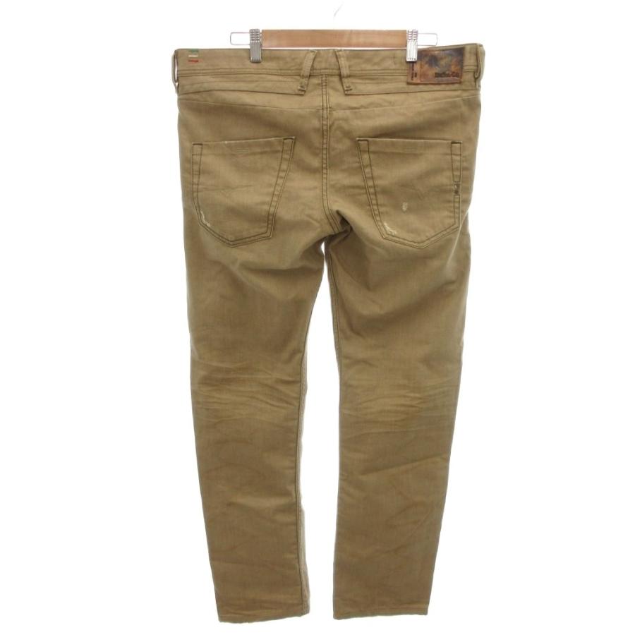 DIESEL（ディーゼル） 美品 デニムパンツ ジーンズ 34 茶 ブラウン 