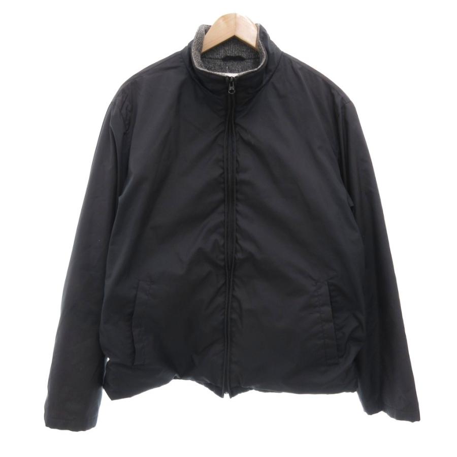レノマ renoma ジャケット L チャコールグレー スタンドカラー /NL