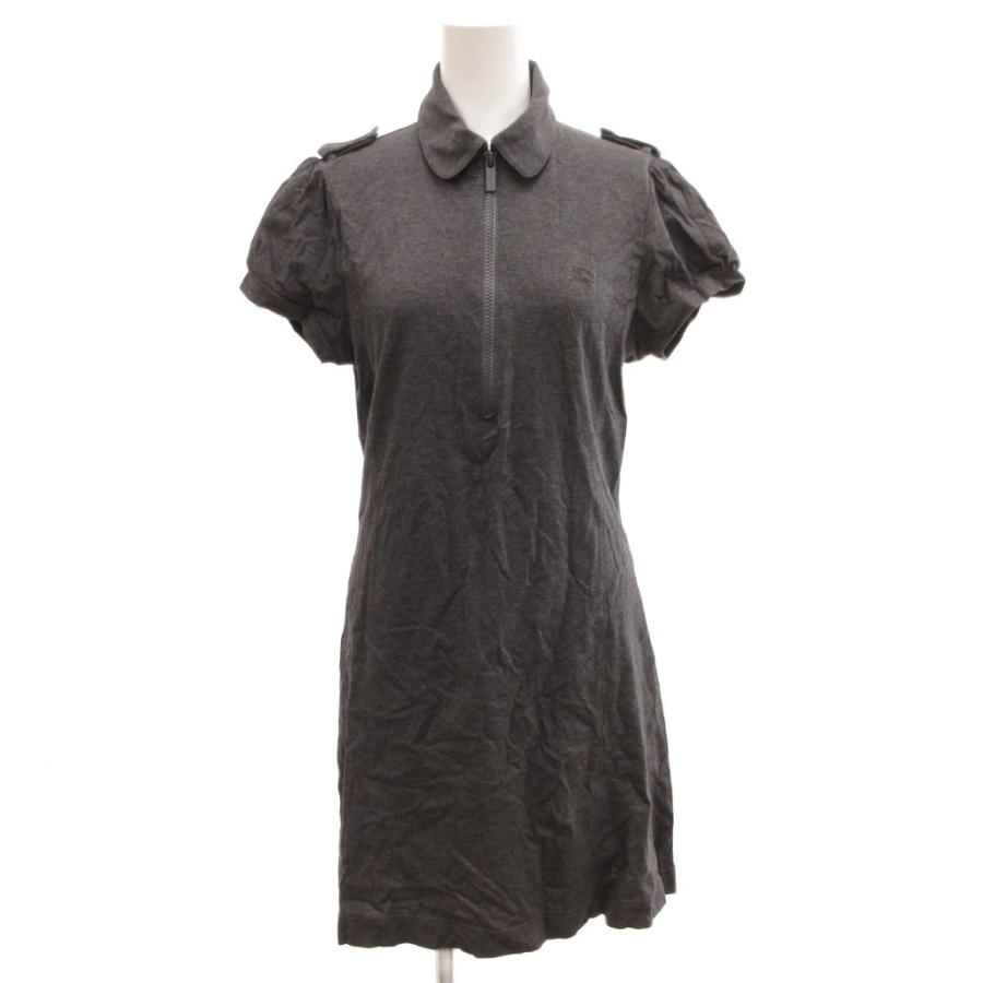 バーバリーゴルフ BURBERRY GOLF ポロワンピース 半袖 ロゴ ハーフ