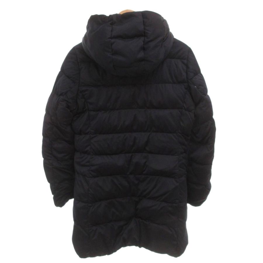 【新品】UNIQLO ユニクロ　ストレッチダウンコート　XLサイズ　ダウン ユニクロ（UNIQLO） ストレッチダウンコート フード ひざ丈 XL 紺