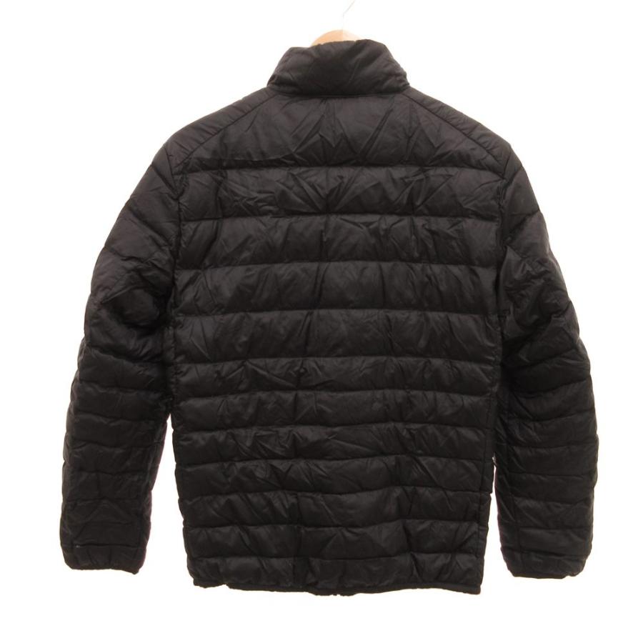 ユニクロ（UNIQLO） ダウンジャケット ブルゾン ジップアップ M 黒