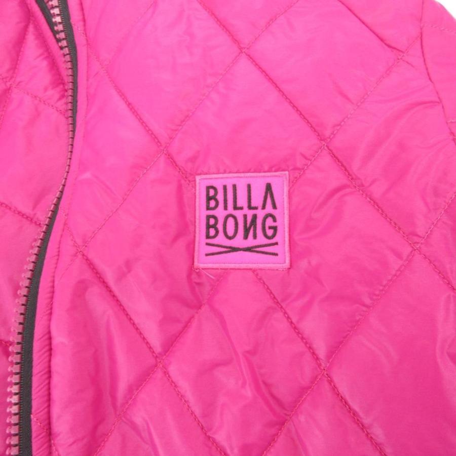 ビラボン BILLABONG リバーシブル ダウンジャケット フード ジップ