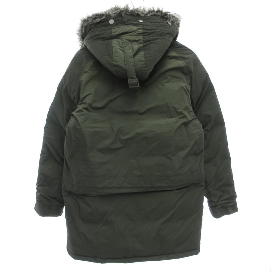 FRED PERRY ダウン ジャケット モッズ コート FRED PERRY（フレッドペリー） モッズダウンコート ロング ジップ