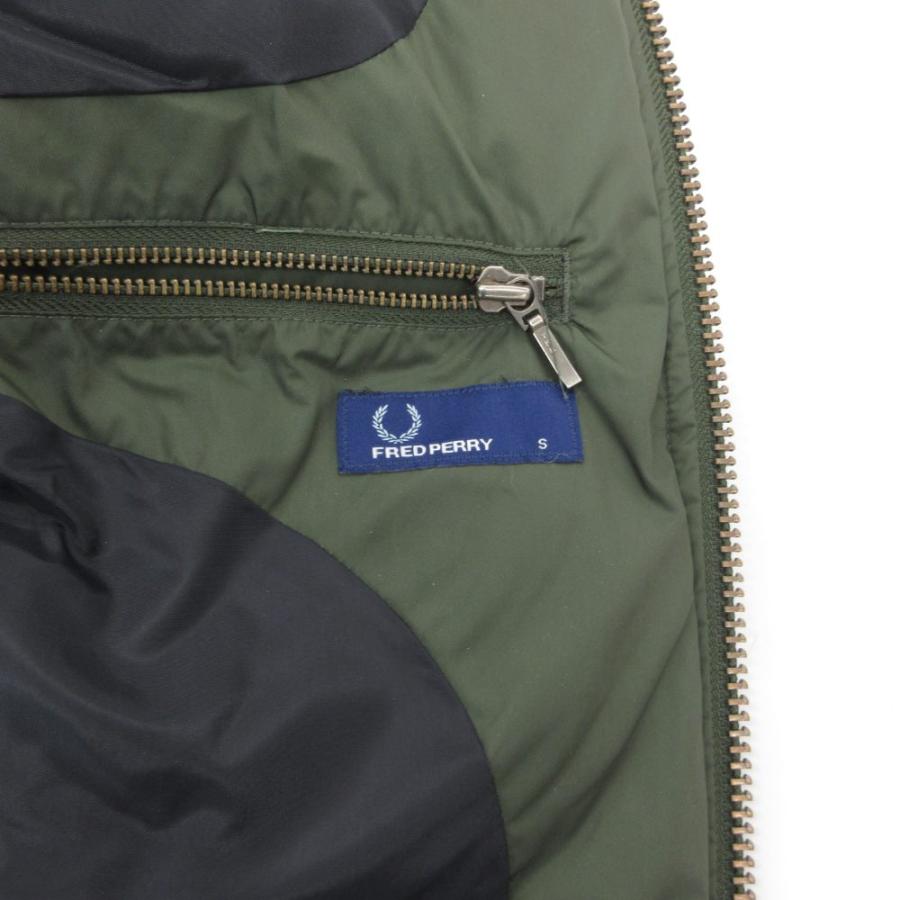 FRED PERRY（フレッドペリー） モッズダウンコート ロング ジップ