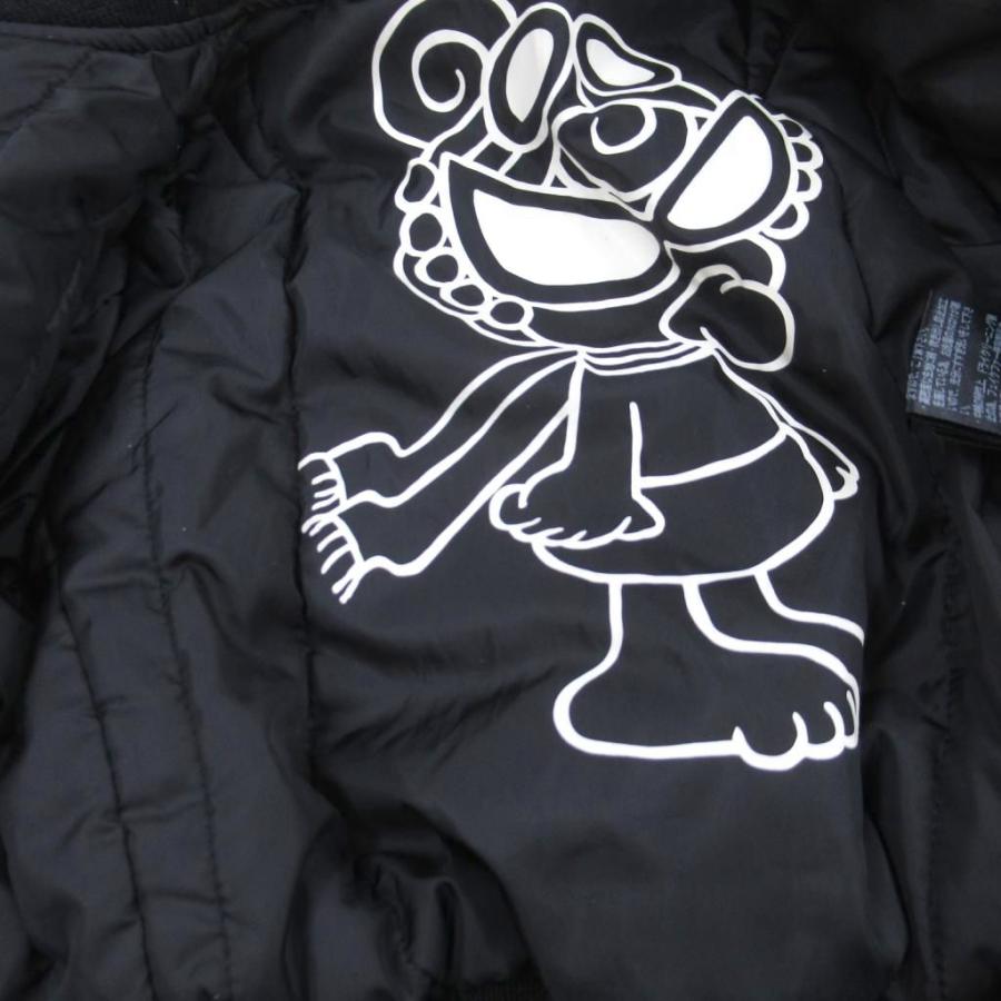 ヒステリックミニ Hysteric MINI ブルゾンジャケット ミドル丈 95 黒