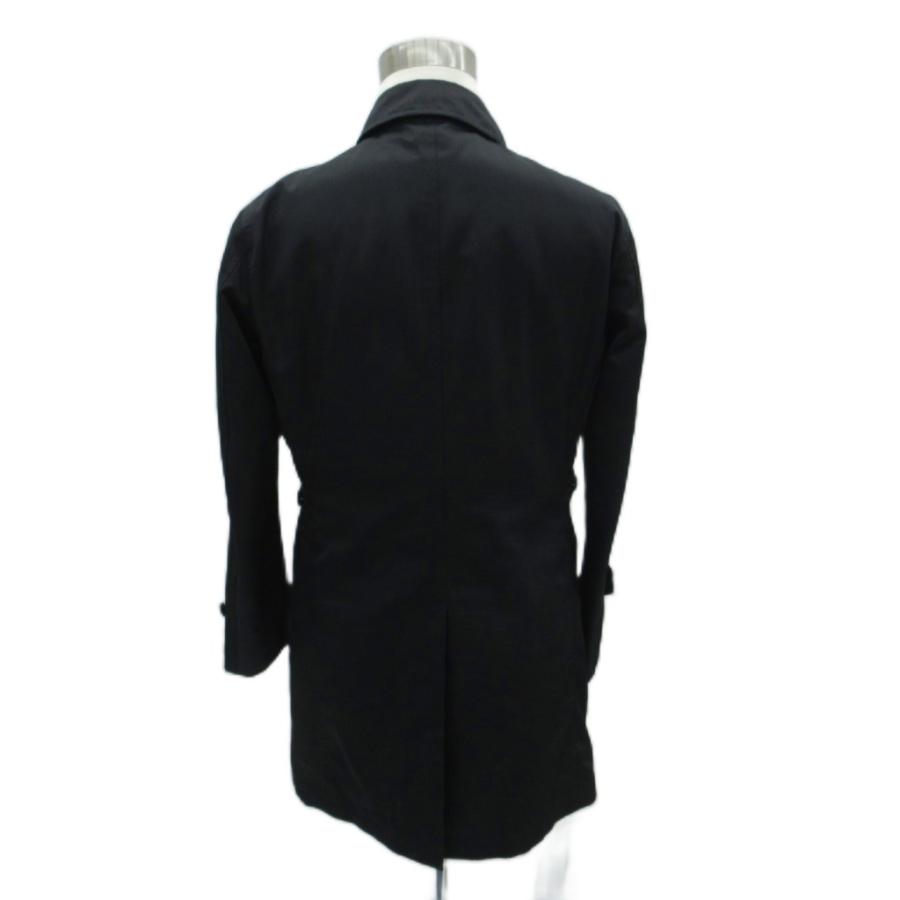 五大陸 gotairiku ステンカラーコート ロング丈 ライナー付き 34 XS 黒