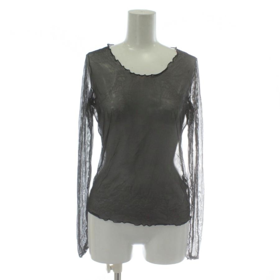 4298 SHIZUKA KOMURO シヅカコムロ カットソー トップス 長袖 シアー