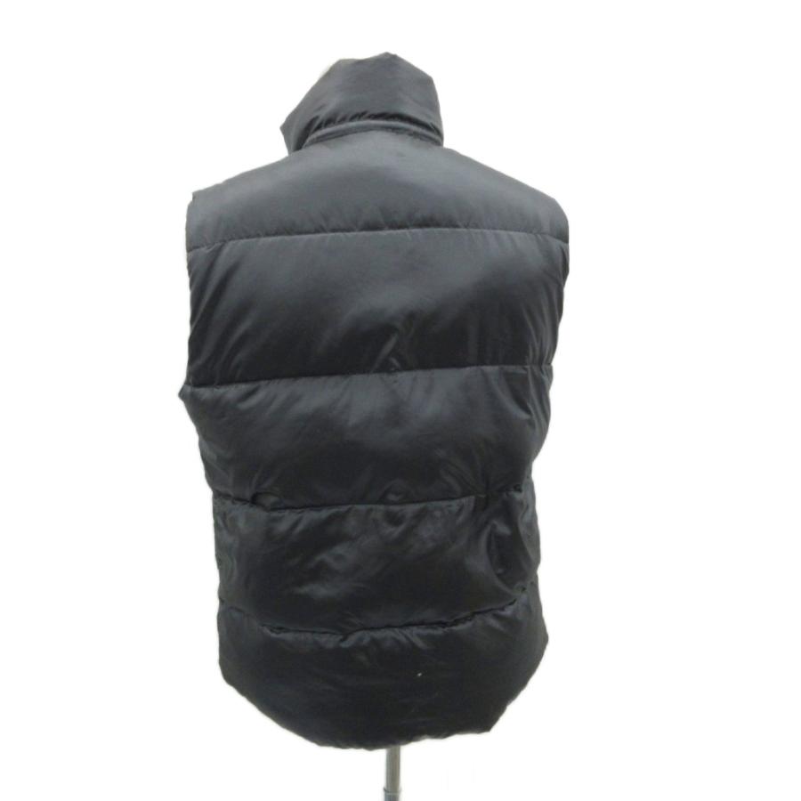 ユニクロ（UNIQLO） ダウンベストジャケット ミドル丈 XL 黒 ブラック