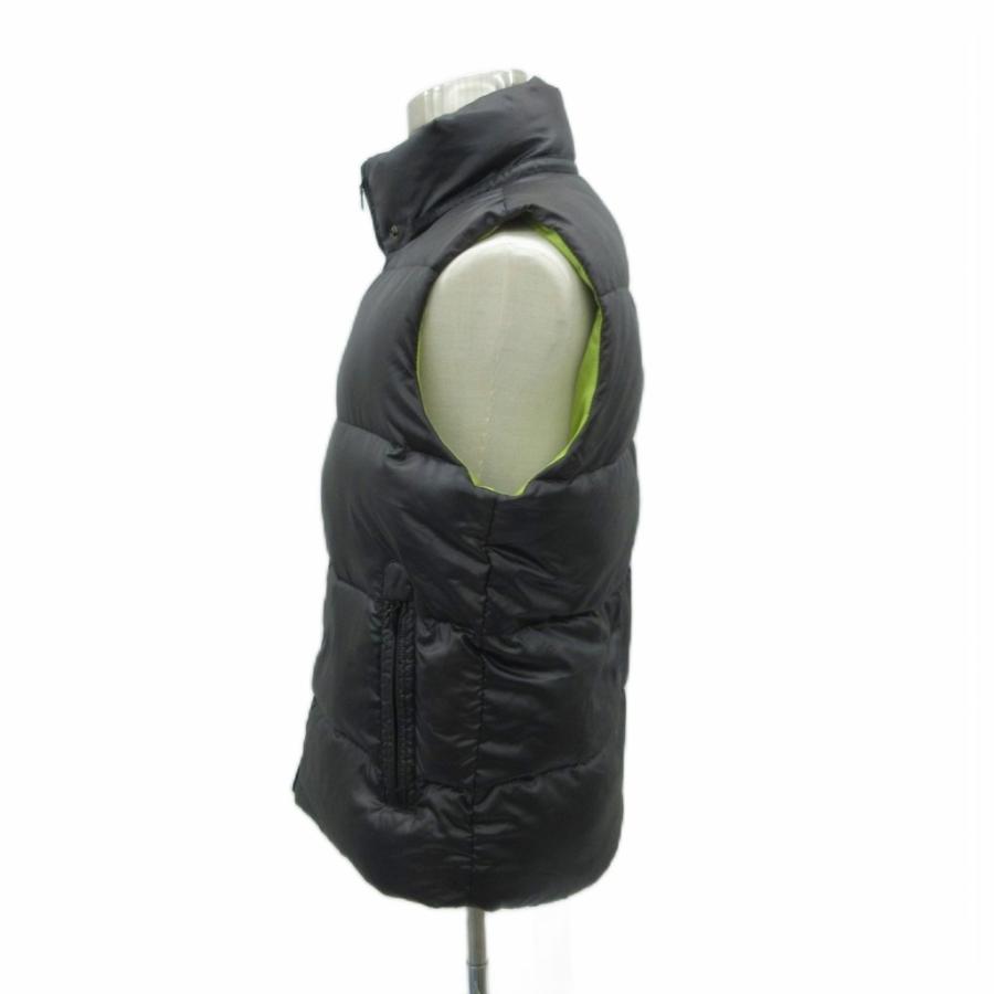 ユニクロ（UNIQLO） ダウンベストジャケット ミドル丈 XL 黒 ブラック