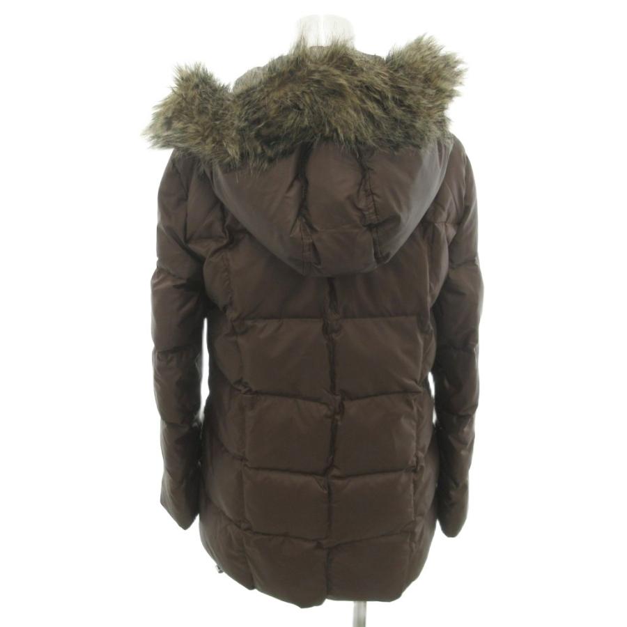 GAP（ギャップ） 美品 ダウンジャケット XS 茶 ブラウン フード 