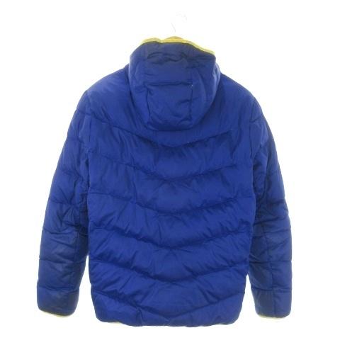 PUMA（プーマ） ダウンジャケット 上着 XL 青 ブルー 黄 イエロー