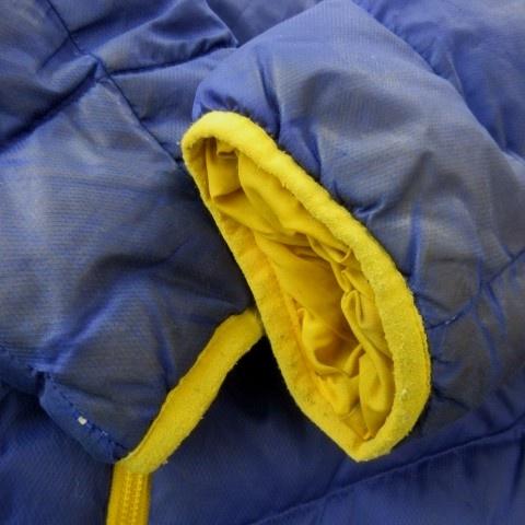 PUMA（プーマ） ダウンジャケット 上着 XL 青 ブルー 黄 イエロー