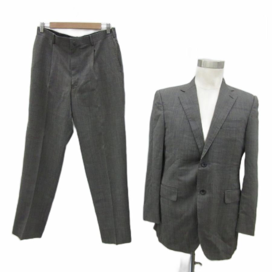 五大陸 スーツ セットアップ 上下 40 グレー テーラードジャケット