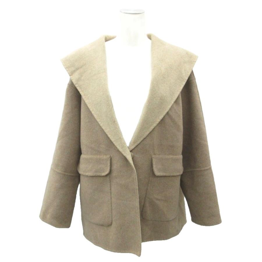 COMME CA ISM（コムサイズム） セーラーカラー リバーコート ミドル丈