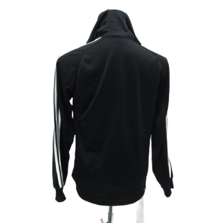 adidas（アディダス） ジャージ パーカージャケット ミドル丈 S 黒
