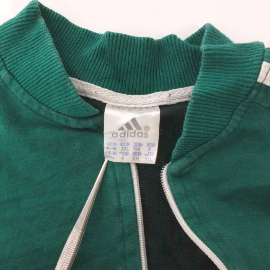 adidas（アディダス） 美品 トラックジャケット ジャージ XXL 緑 