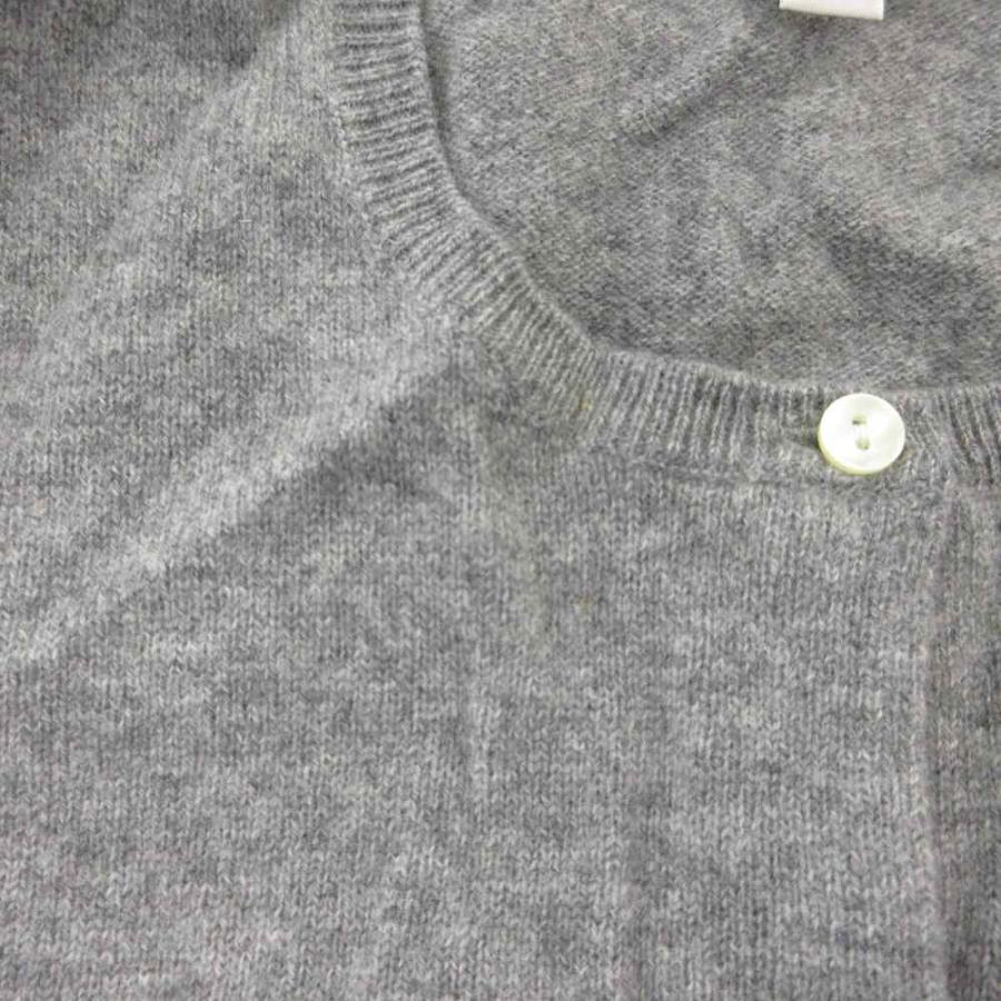 ☆UNIQLO　ユニクロ　カーディガン　カシミヤ100%　美品　グレー　Mサイズ ユニクロ（UNIQLO） カシミヤ カーディガン ニット 長袖 M グレー /GV