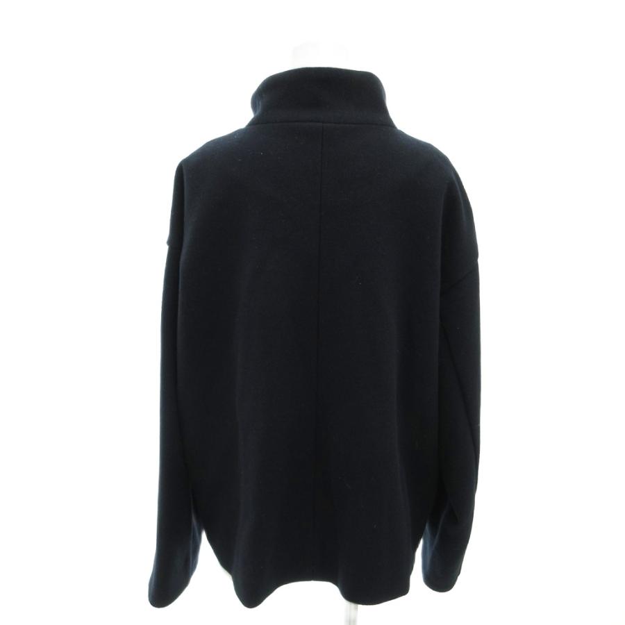 インデックス INDEX 美品 スタンドカラーショートコート ドロップ