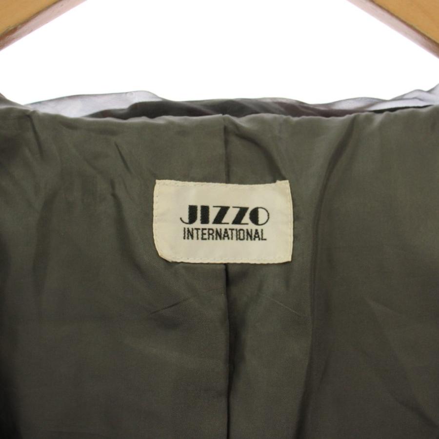 ジッツォ JIZZO ダウンジャケット スタンドカラー アウター ジップ 