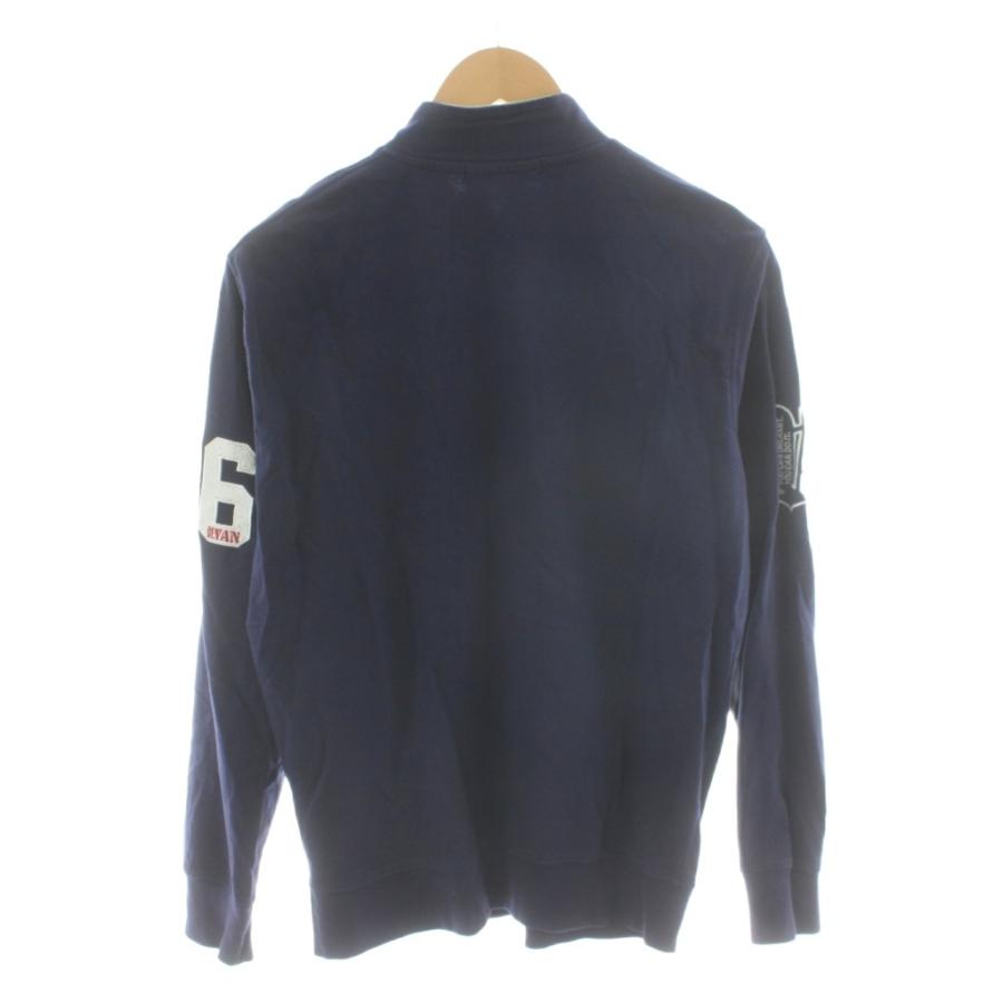 ミスターヴァン MR.VAN ジャケット 上着 M 紺 ネイビー 長袖 スタンド