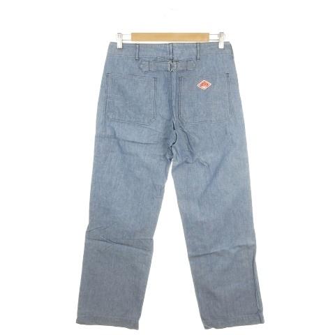 ダントン DANTON ワークパンツ ベイカー デニム ボタンフライ 36 青