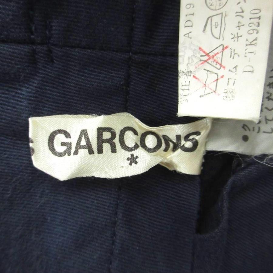 コムデギャルソン COMME des GARCONS キュロットパンツ ショートパンツ 短パン M 紺 ネイビー ロールアップ GP-11002M レディース_4