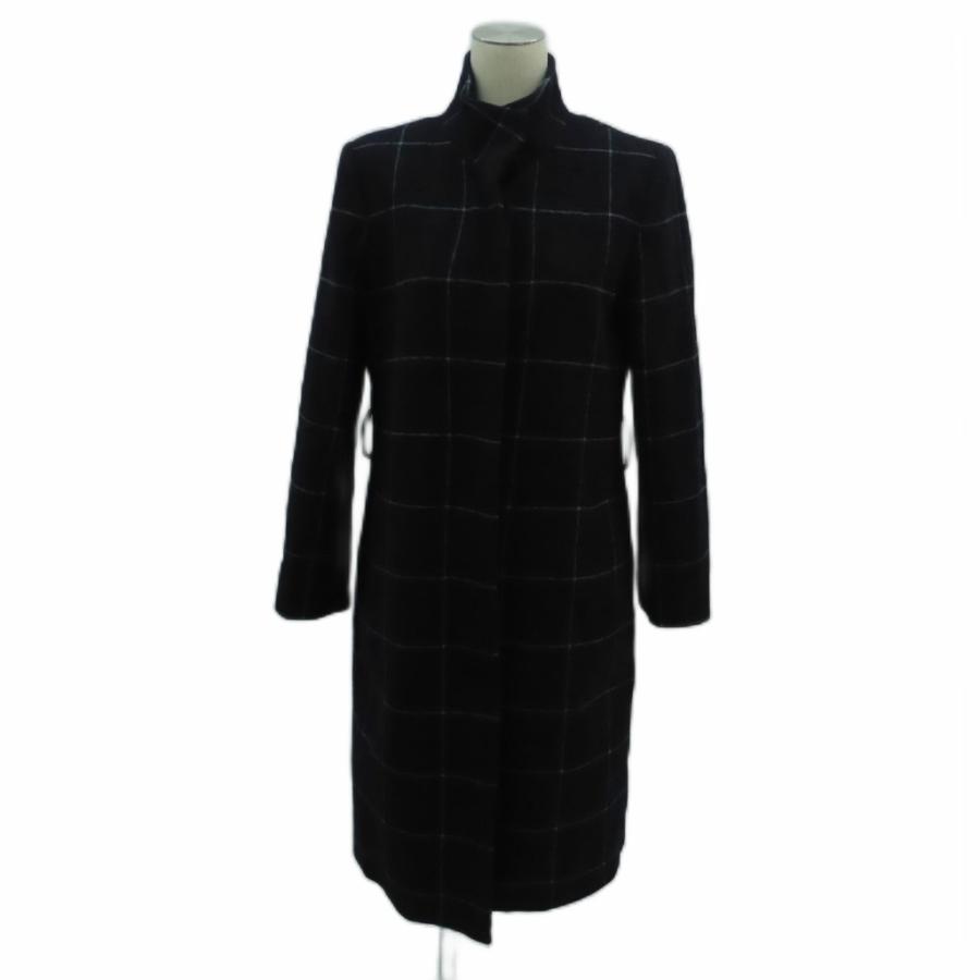 Emporio Armani ウール　コート　値下げ可 EMPORIO ARMANI エンポリオアルマーニ コート ウール カシミヤ混 42 紺
