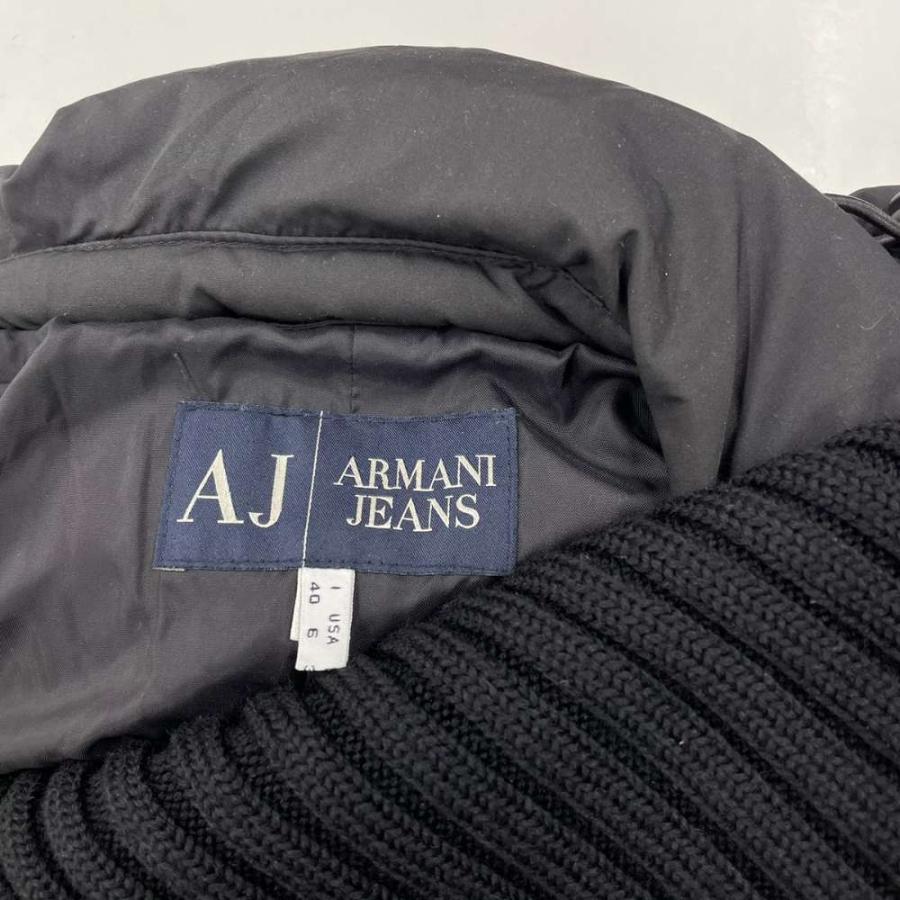アルマーニ ジーンズ ARMANI JEANS ダウンコート ロング フード 