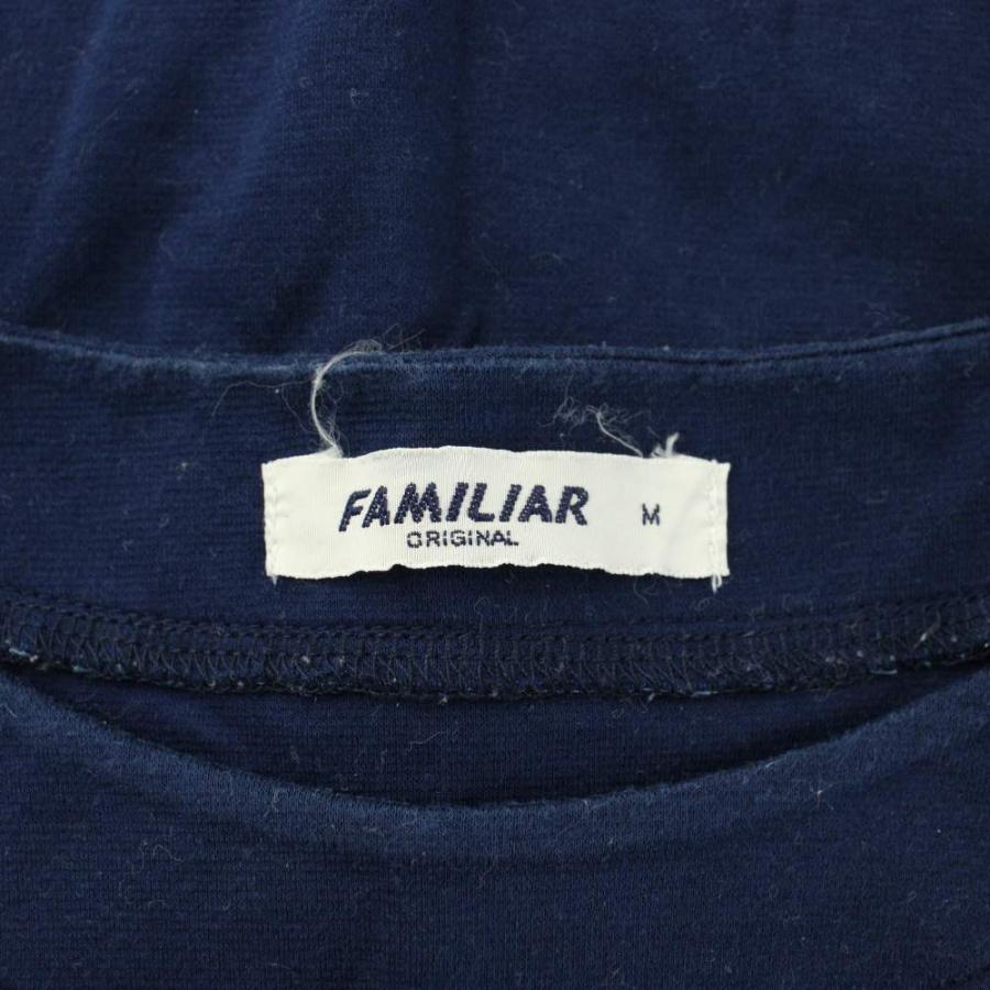 ファミリア Familiar Tシャツ カットソー 半袖 クルーネック 花
