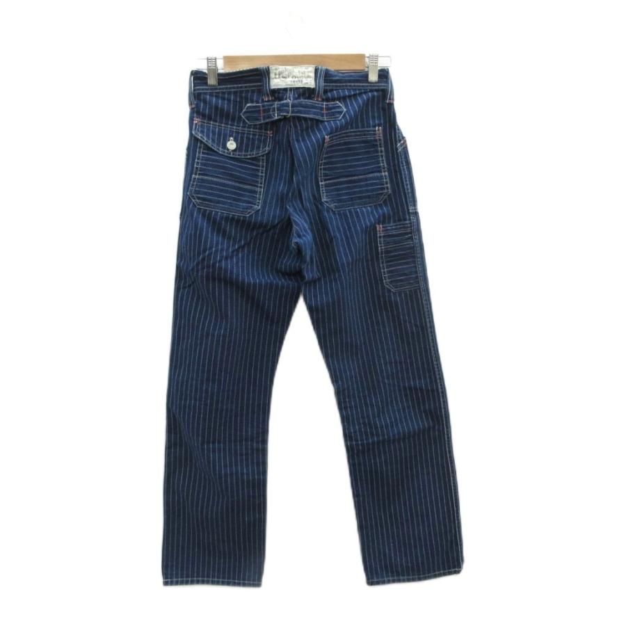 美品 フリーホイーラーズTRACKWALKER OVERALLSストライプパンツ 楽天