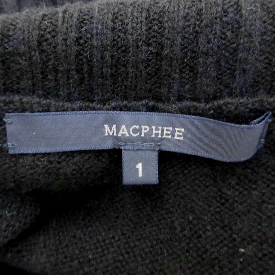 未使用品 マカフィー MACPHEE トゥモローランド ニットポンチョ ウール