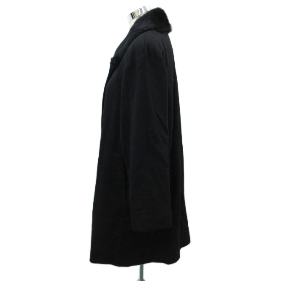 エクセレントカシミヤ EXCELLENT CASHMERE ステンカラーコート 