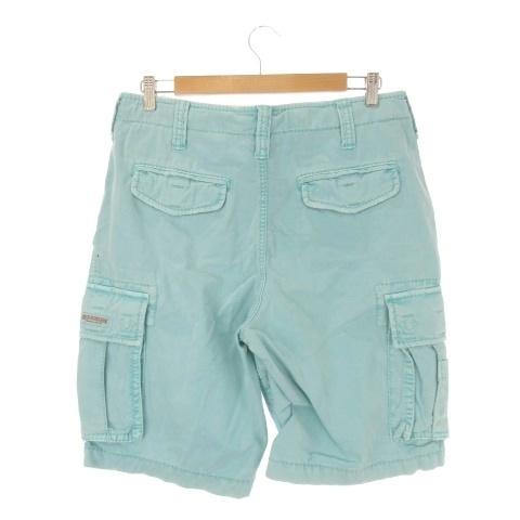 トゥルーレリジョン TRUE RELIGION ショートパンツ 31 青 ブルー