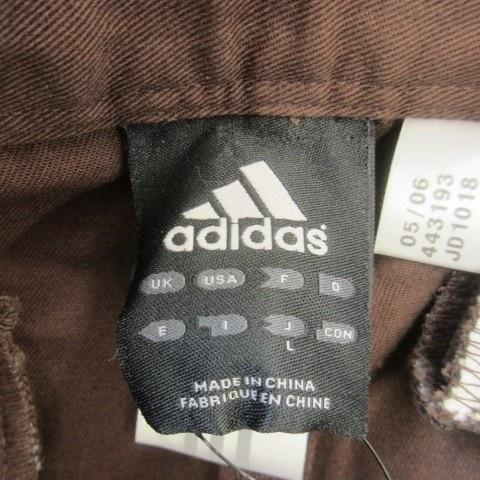 adidas（アディダス） 未使用品 ゴルフウェア パンツ L 茶 ブラウン 無地 長ズボン /AO40 GY59 メンズ : ブランド古着 ...