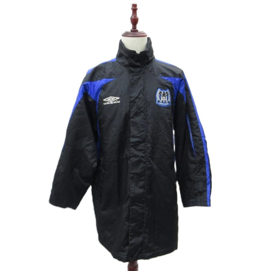 ガンバ大阪☆ベンチコート☆M-Lサイズ☆umbro アンブロ UMBRO サッカーウェア ベンチコート ロング丈 ガンバ大阪