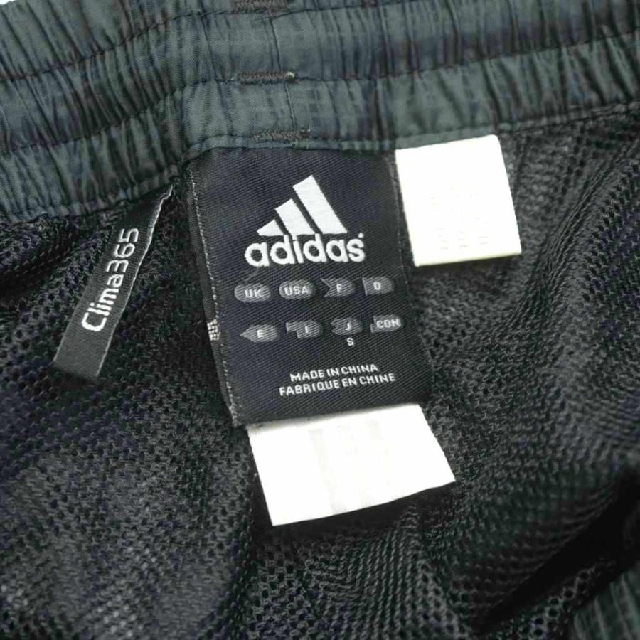 adidas（アディダス） ジャージ パンツ S 黒 ブラック 緑 グリーン