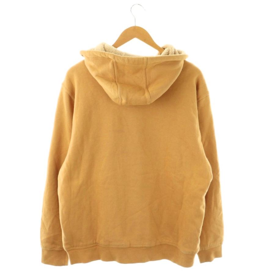 エルエルビーン L.L.BEAN ジップアップパーカー 裏ボア M イエロー