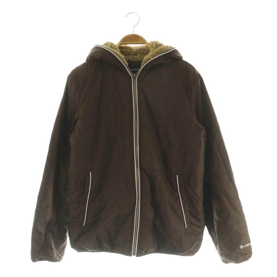 未使用品 エアウォーク airwalk 裏ボアジャケット ジップアップ フード 