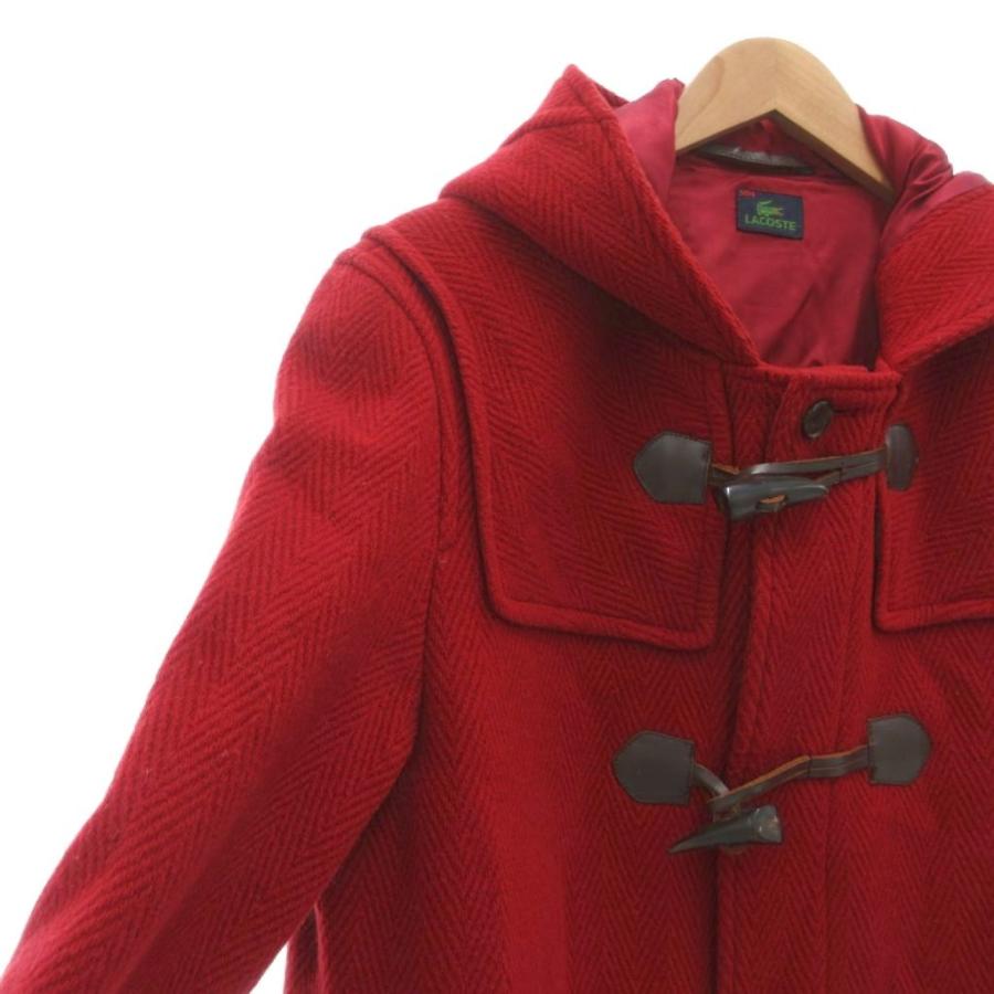 ラコステ　ビンテージ　LACOSTE ダッフルコート サイズ4 LACOSTE（ラコステ） ダッフルコート 50/4 ミドル ハーフ丈 ウール
