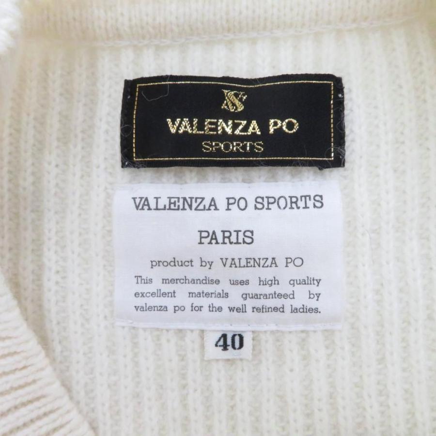 VALENZA PO SPORTSクリーム色のセーター40 バレンザポースポーツ