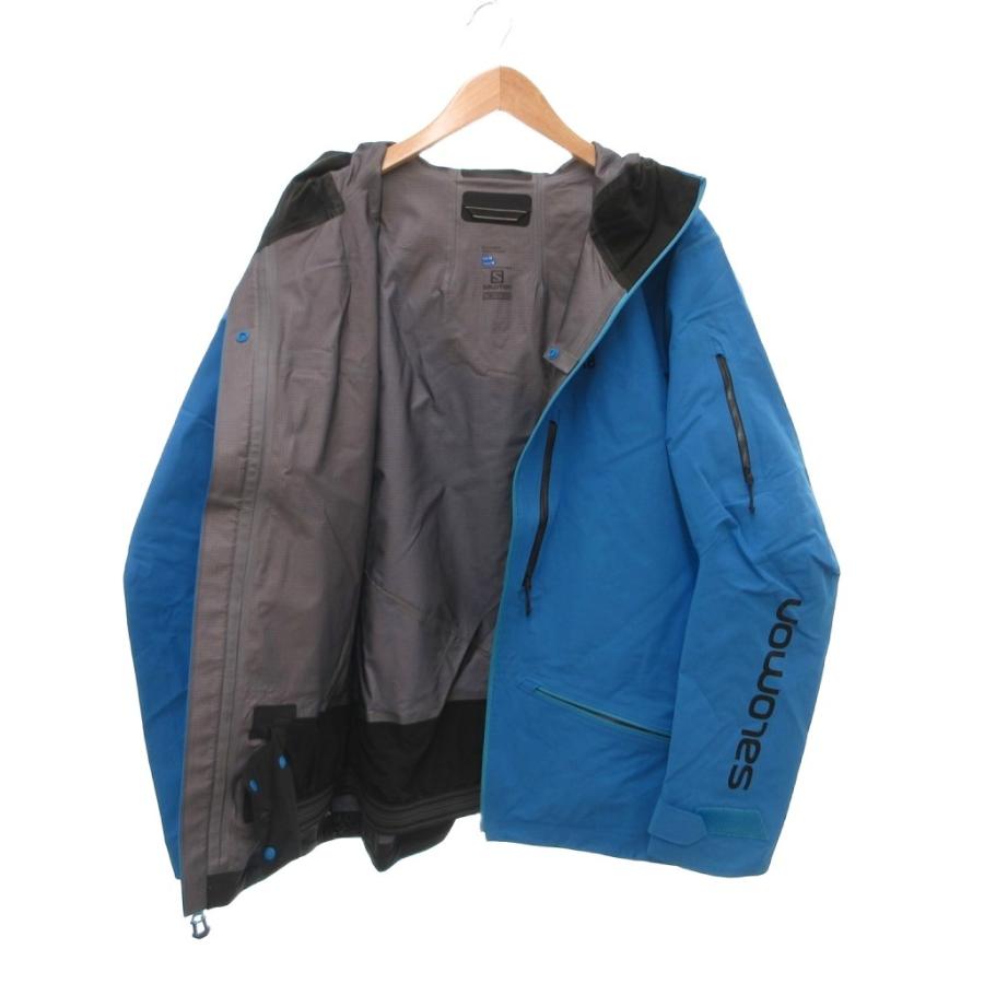 Salomon フード付きジャケット ネイビー　防寒　Sサイズ SALOMON（サロモン） （メンズ）スキーウェア ジャケット HIGHLAND